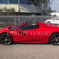 Ferrari 458 Italia Spider Rental