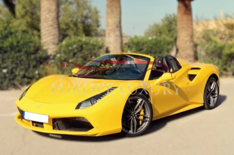 Ferrari 488 Spider Rental