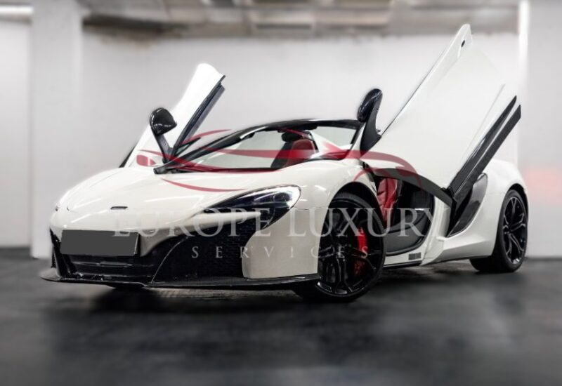 McLaren 650S Spider Rental